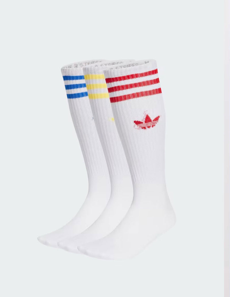 Calcetines adidas Classic Solid Pack de 3 Blancos Unisex