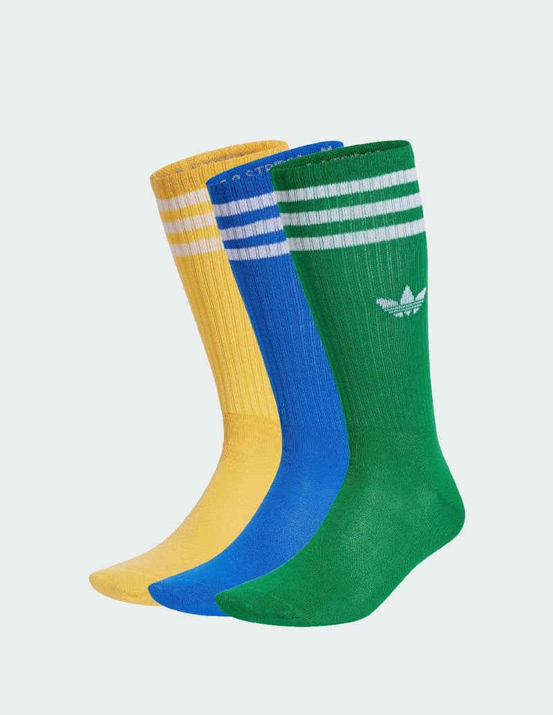 Calcetines adidas Classics Solid Pack de 3 Multicolor Unisex