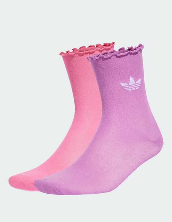 Calcetines adidas Semitransparentes Pack de 2 Multicolor Mujer