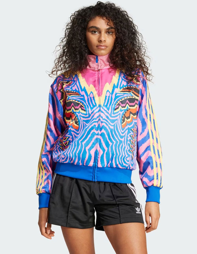 Chaqueta Firebird adidas x Farm Rio Multicolor Mujer