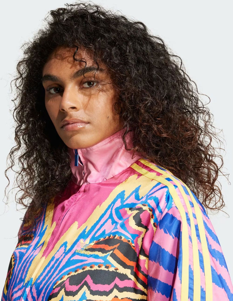 Chaqueta Firebird adidas x Farm Rio Multicolor Mujer