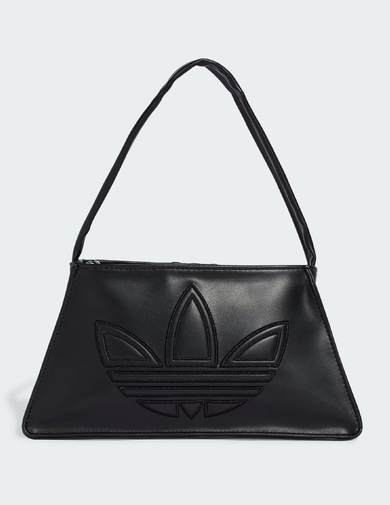 Bolso adidas Polyurethane Outline Trefoil Negro Mujer 9 x 31 x 16