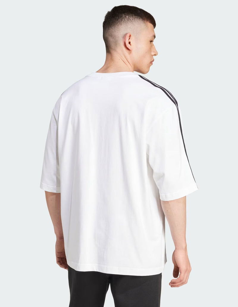 Camiseta adidas Oversized Blanca Hombre