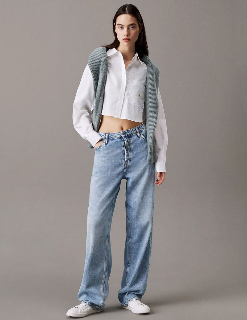 Jeans Camisa Mujer Calvin Klein Blusas Calvin Klein Mujer