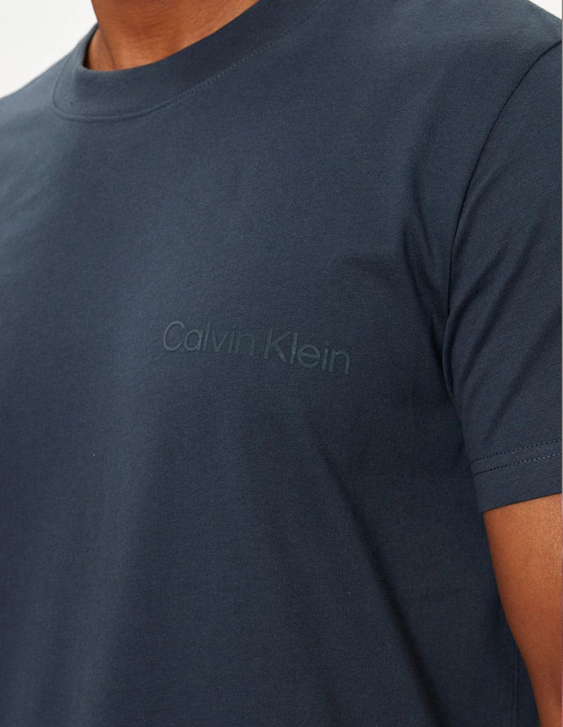 Camiseta Calvin Klein Jeans Institutional Azul Hombre