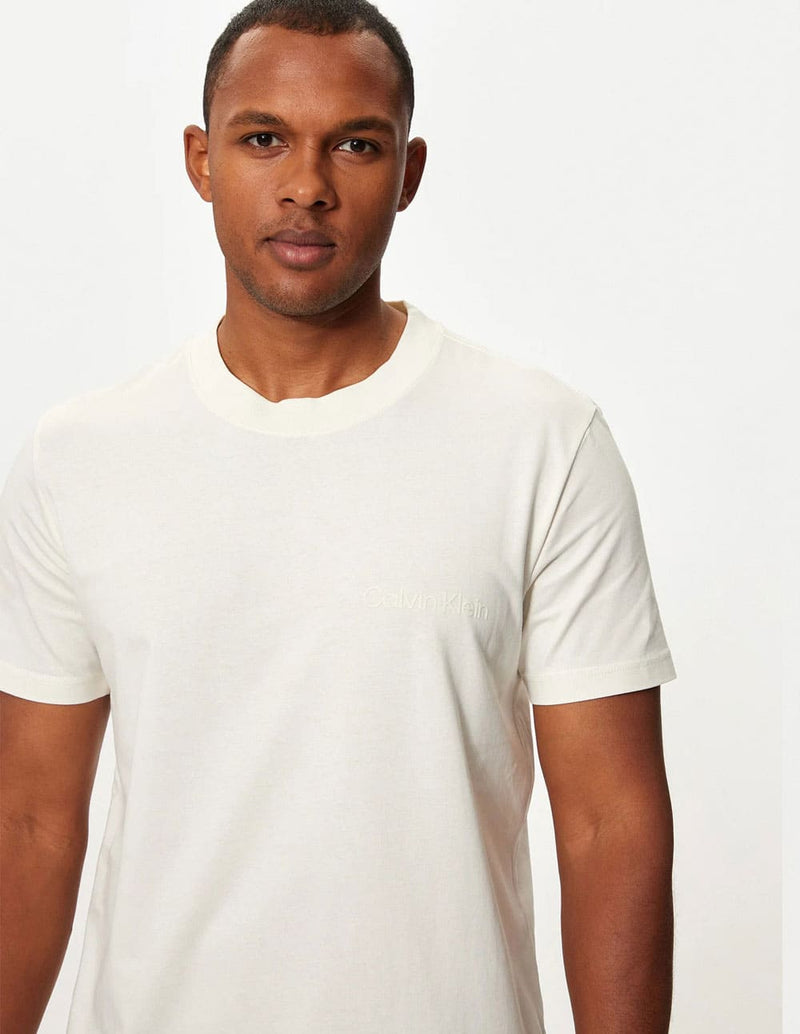 Camiseta Calvin Klein Jeans Institutional Blanca Hombre