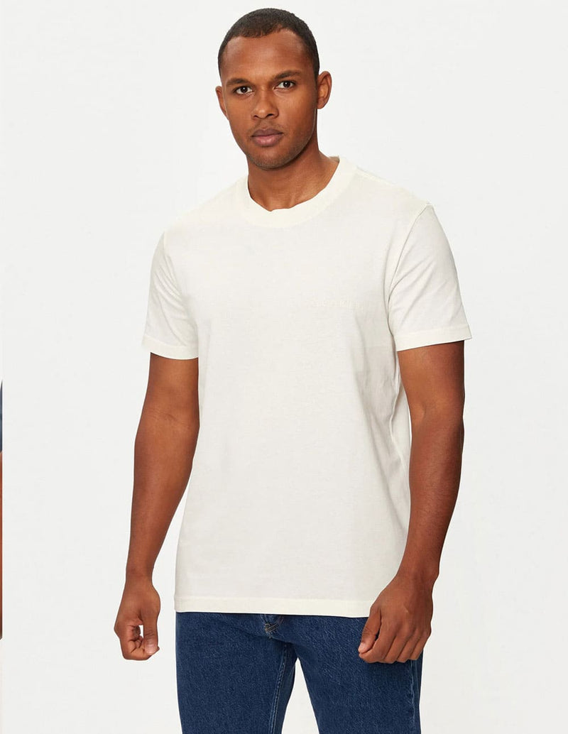 Camiseta Calvin Klein Jeans Institutional Blanca Hombre