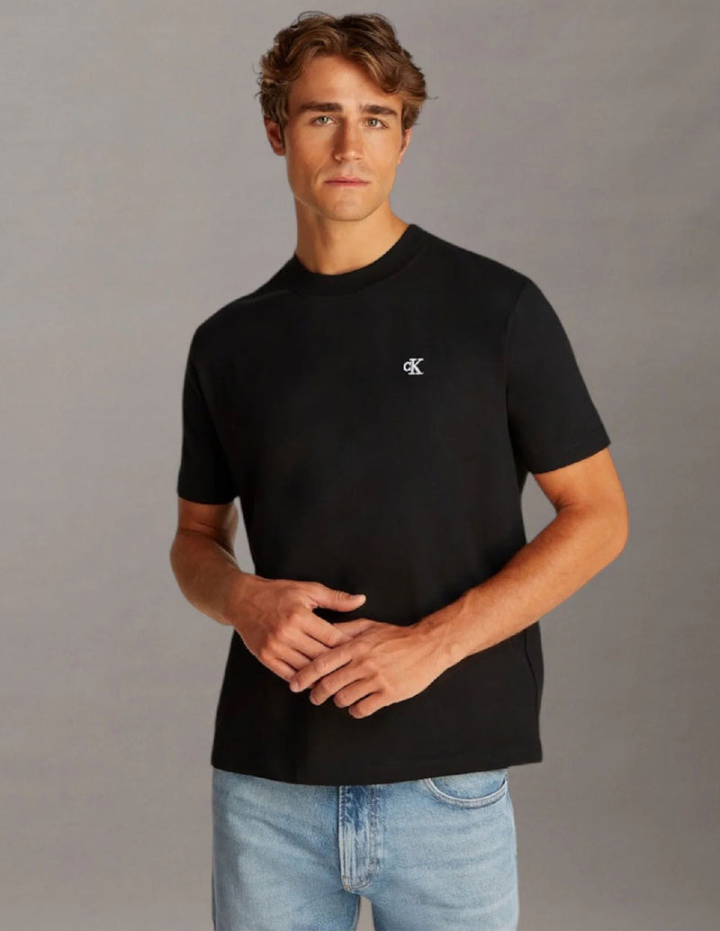 Camiseta Calvin Klein Jeans con Logo Negra Hombre