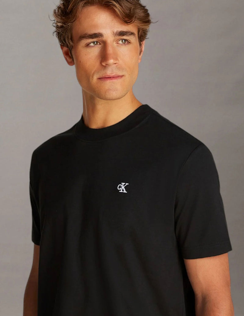 Camiseta Calvin Klein Jeans con Logo Negra Hombre