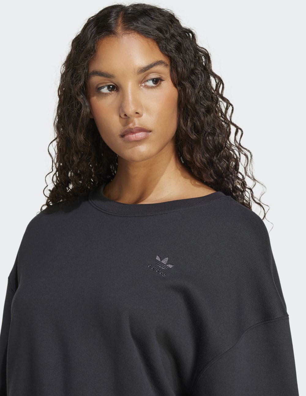 Sudadera adidas Graphic Negra Mujer JC8335 | Comprar Online en
