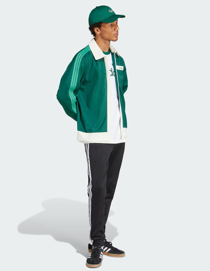 Chaqueta adidas con Logo y Bolso Verde Hombre