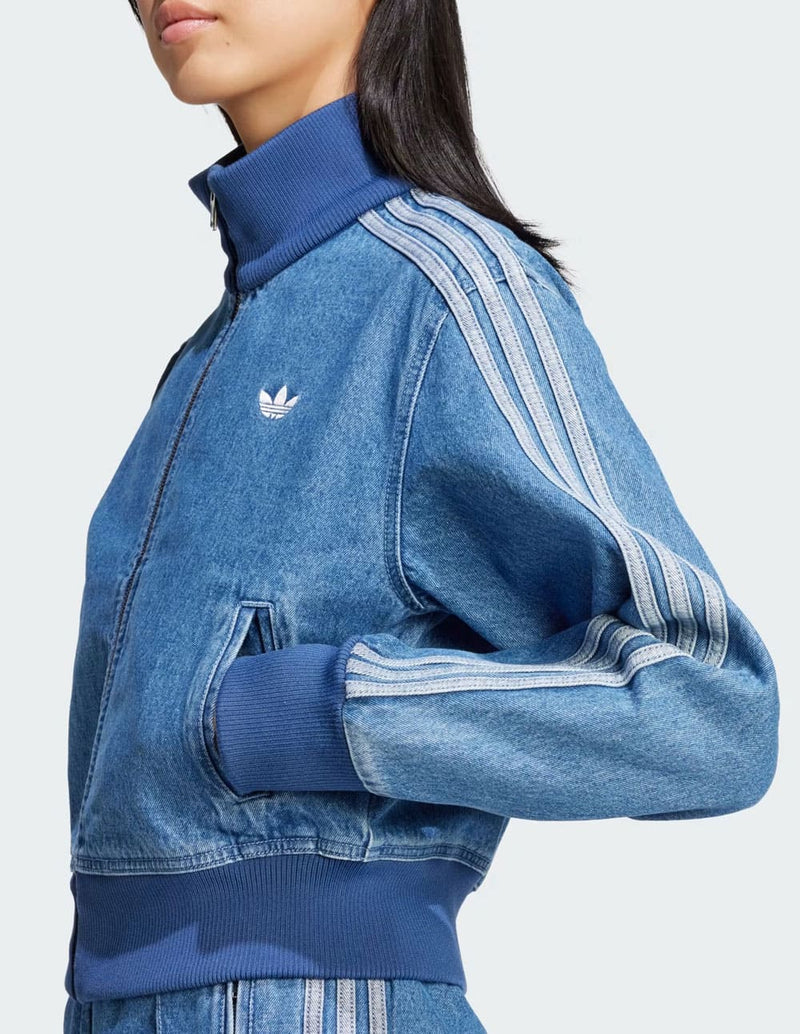 Chaqueta adidas Denim Azul Mujer