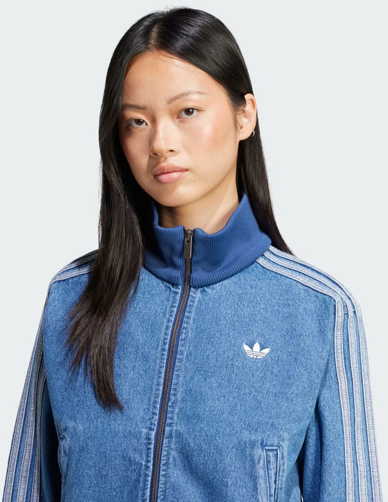 Chaqueta adidas Denim Azul Mujer