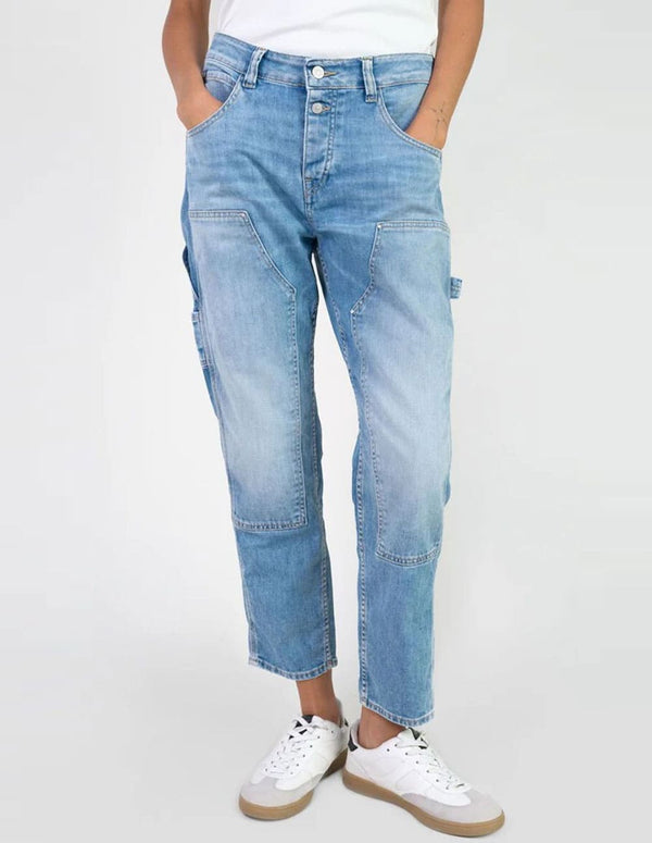 Pantalón Vaquero Le Temps des Cerises Work Azul Mujer