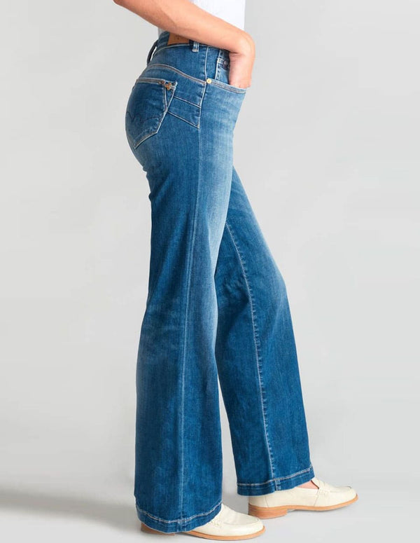 Pantalón Vaquero Le Temps des Cerises Barcy Azul Mujer