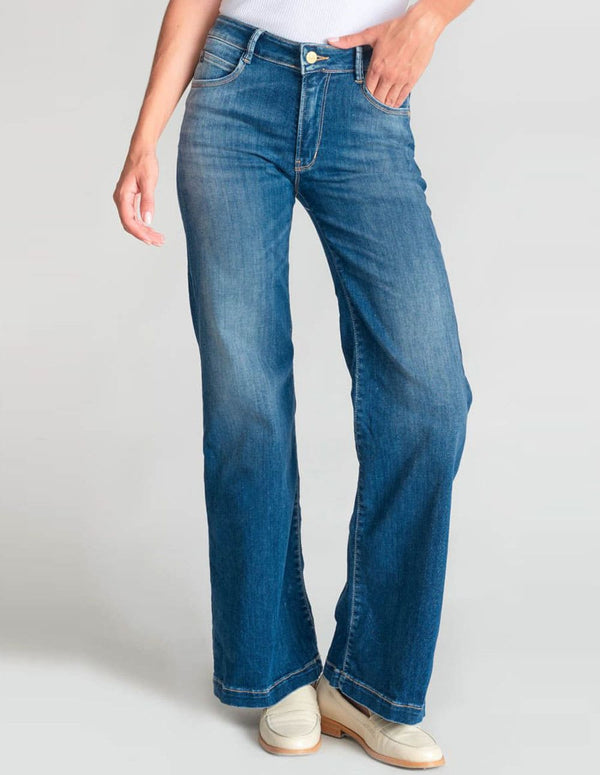 Pantalón Vaquero Le Temps des Cerises Barcy Azul Mujer