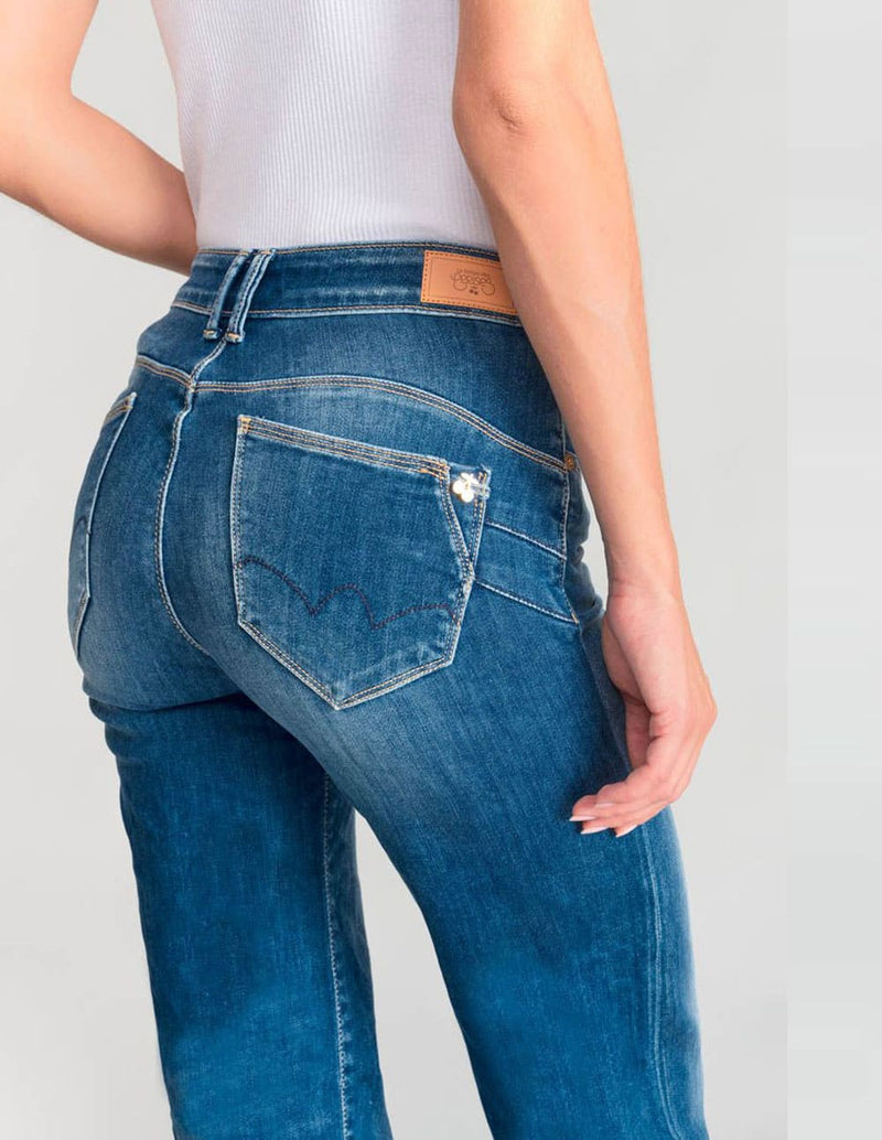 Pantalón Vaquero Le Temps des Cerises Barcy Azul Mujer