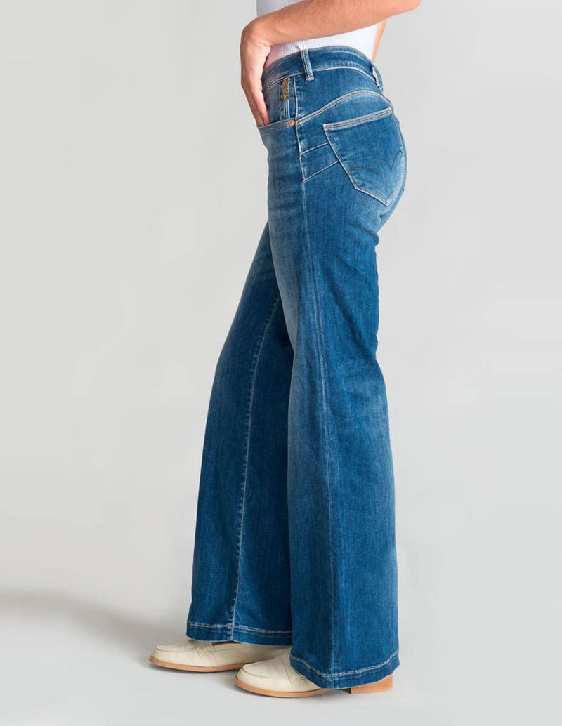 Pantalón Vaquero Le Temps des Cerises Barcy Azul Mujer