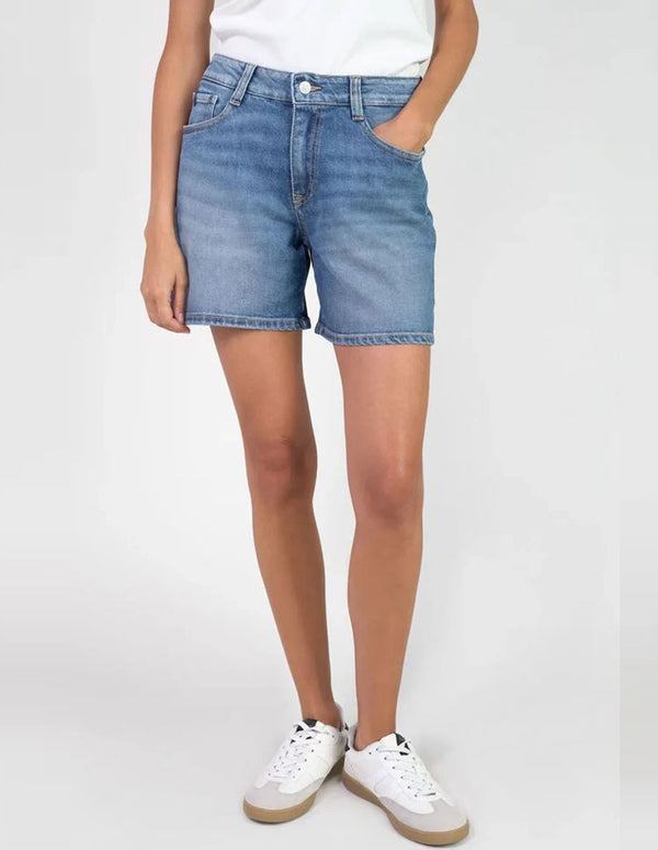 Pantalón Corto Le Temps des Cerises Muda Azul Mujer