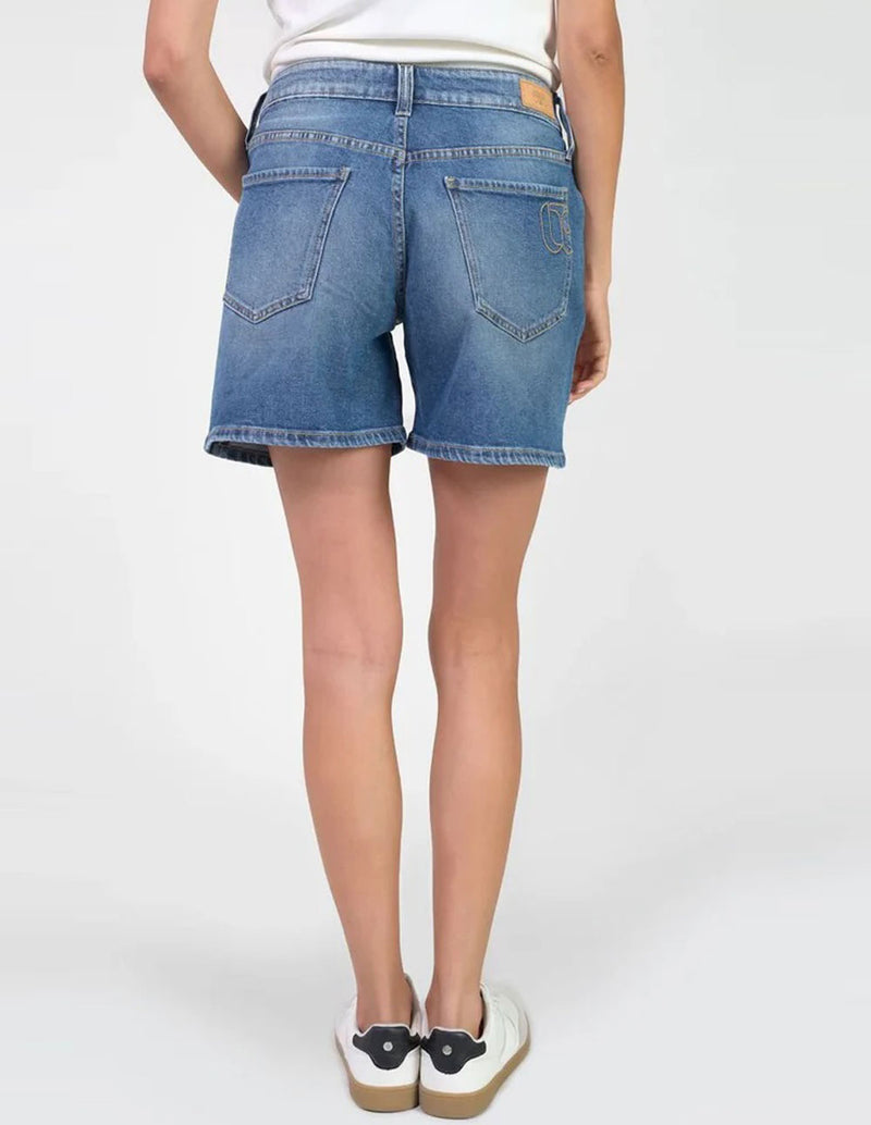 Pantalón Corto Le Temps des Cerises Muda Azul Mujer