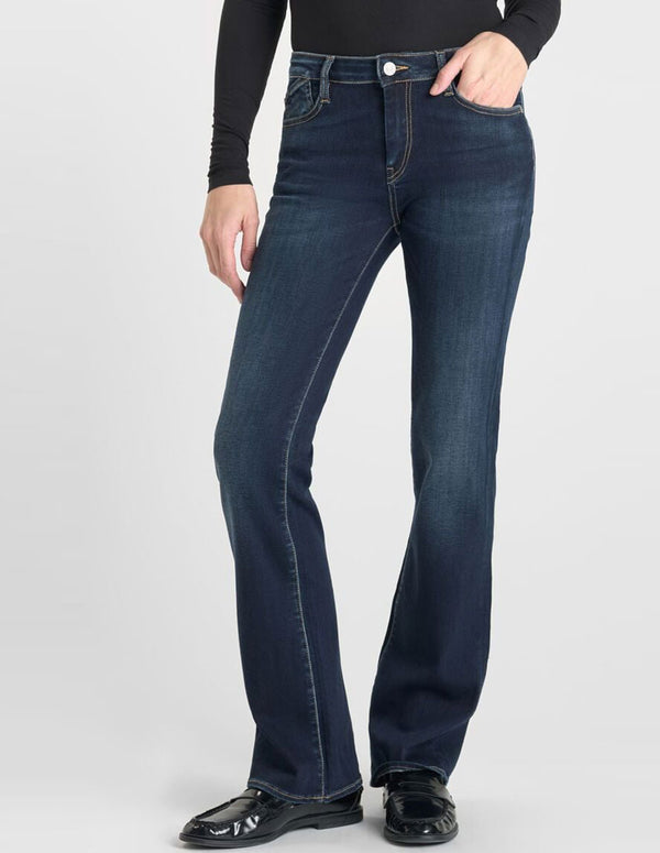 Pantalón Vaquero Le Temps des Cerises Power Bootcut  Azul Mujer