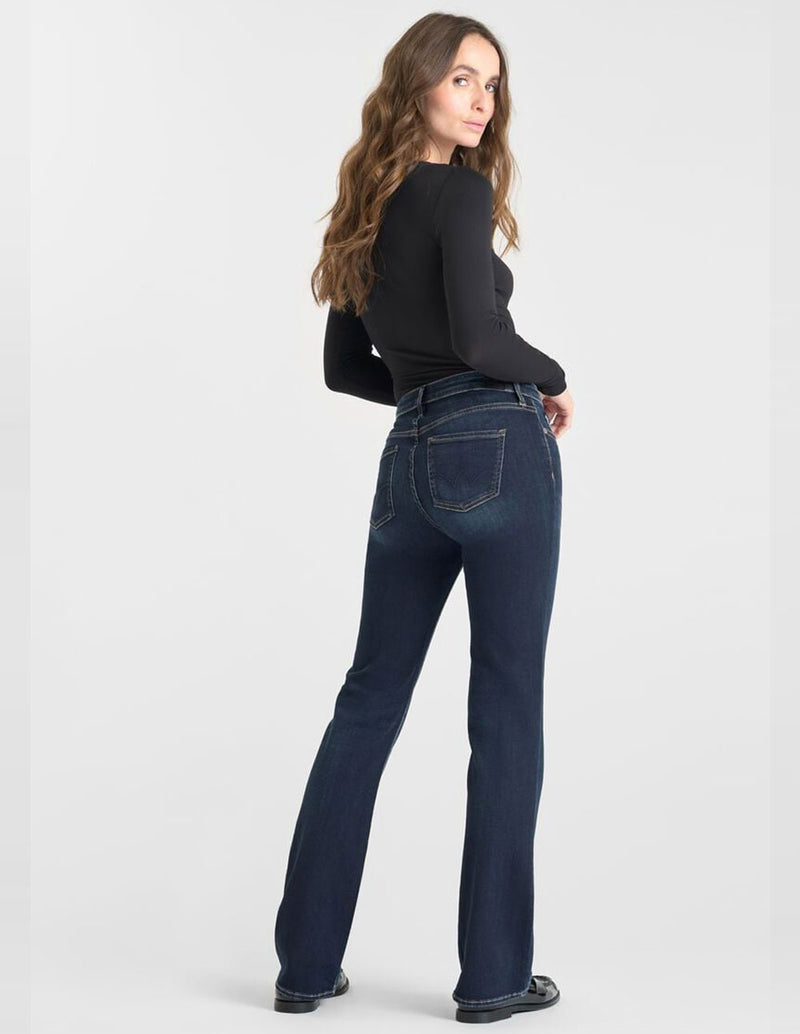 Pantalón Vaquero Le Temps des Cerises Power Bootcut  Azul Mujer