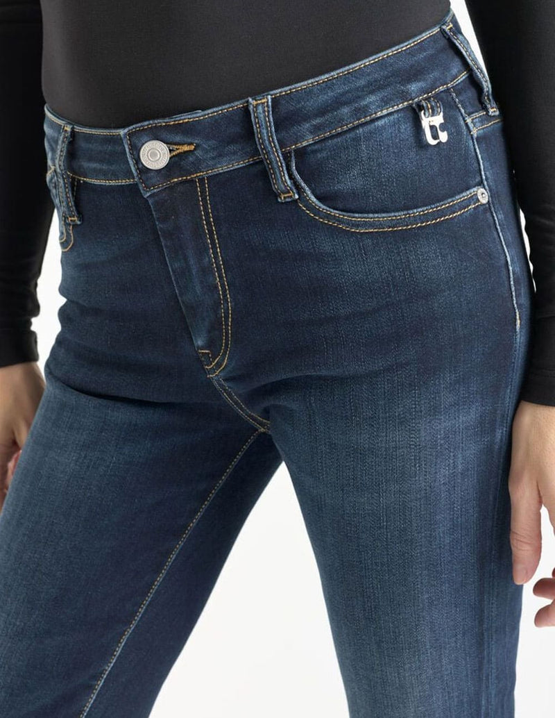 Pantalón Vaquero Le Temps des Cerises Power Bootcut  Azul Mujer