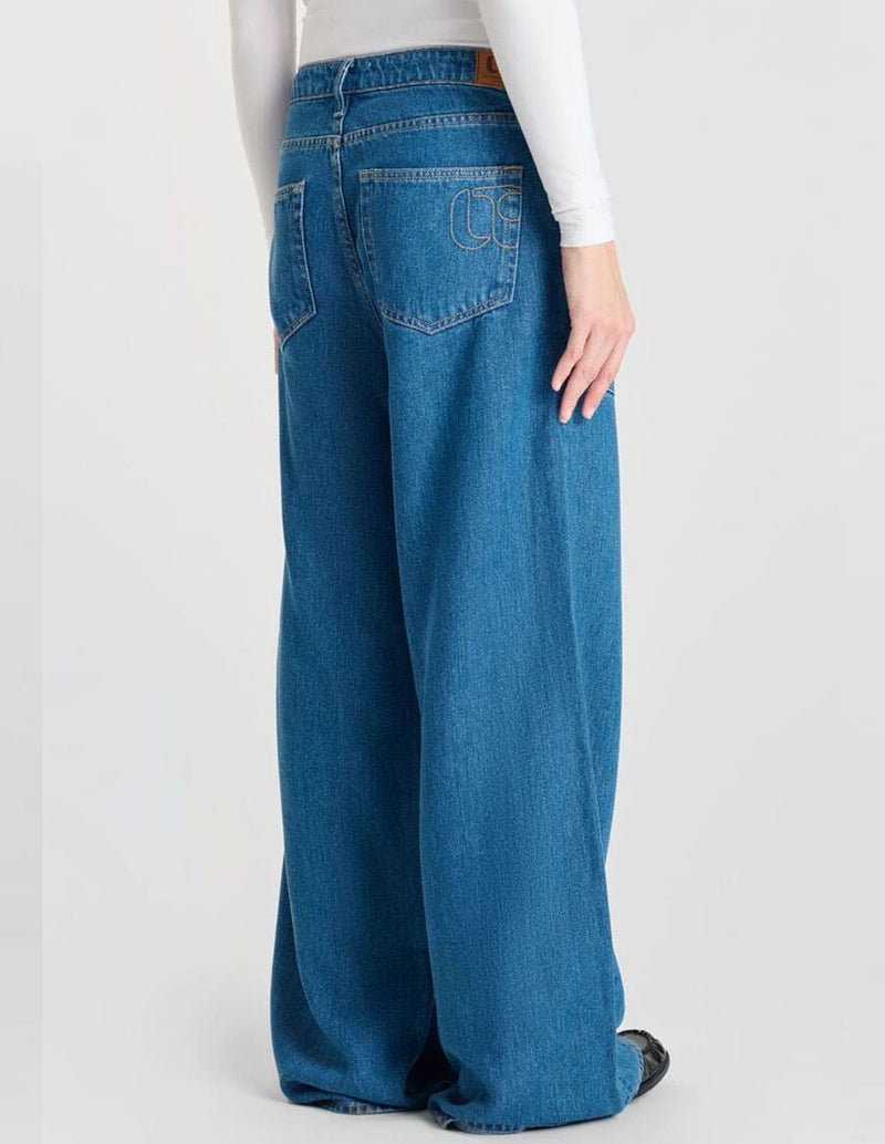 Pantalón Le Temps des Cerises Victoria Azul Mujer