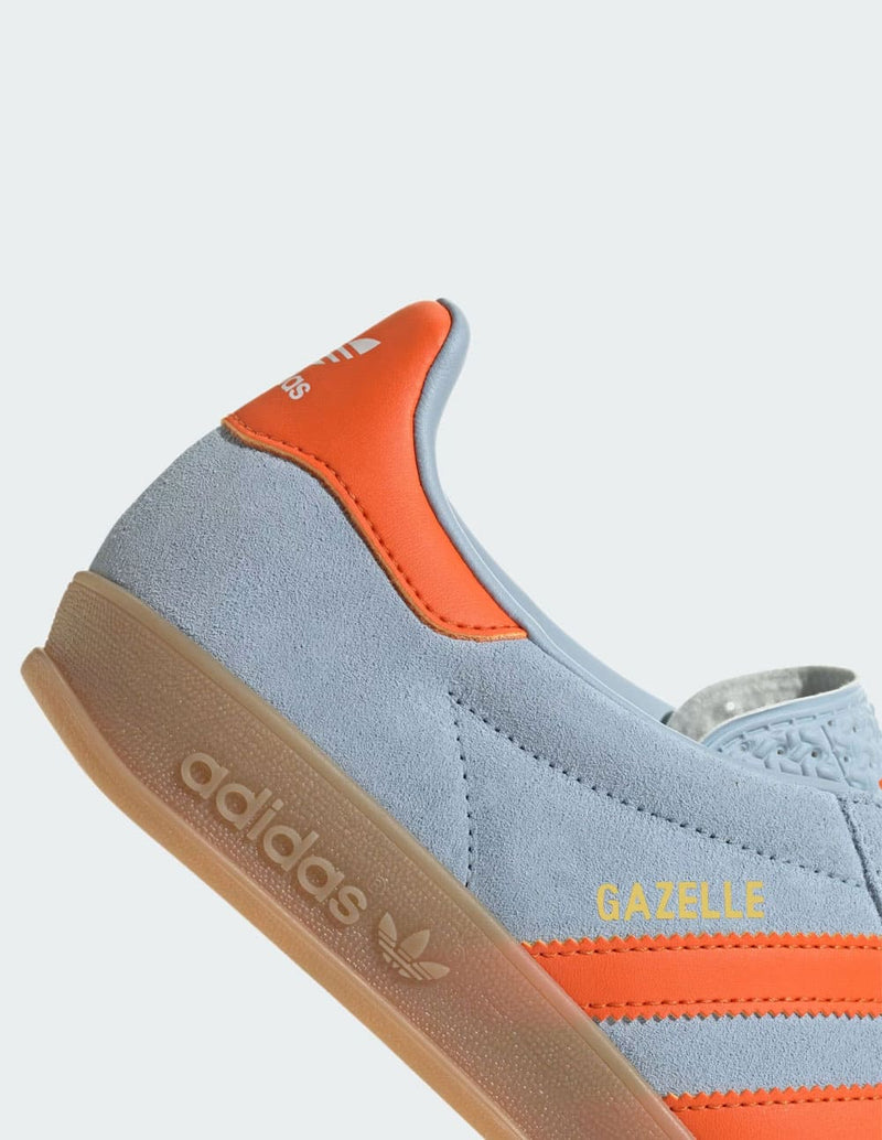 adidas Gazelle Indoor Azules y Naranjas Unisex