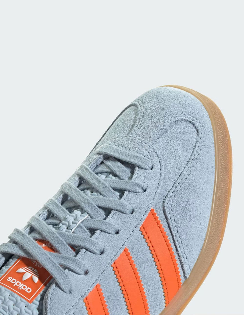 adidas Gazelle Indoor Azules y Naranjas Unisex