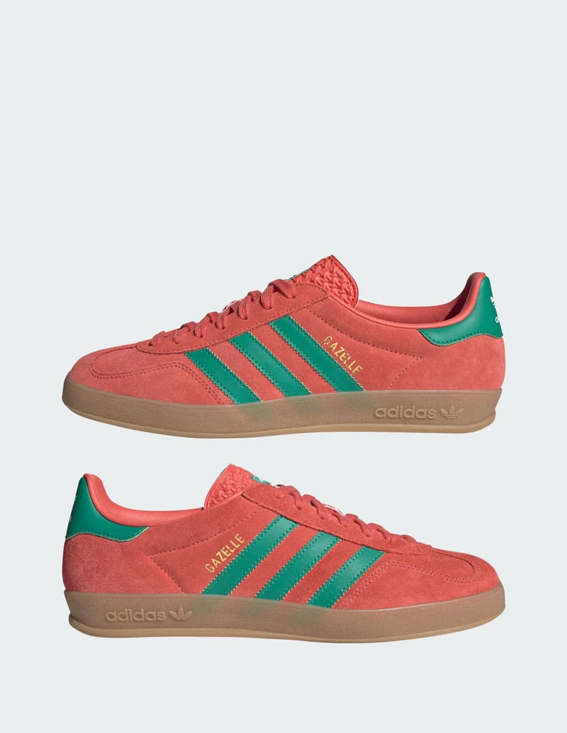 adidas Gazelle Indoor Naranjas y Verdes Unisex