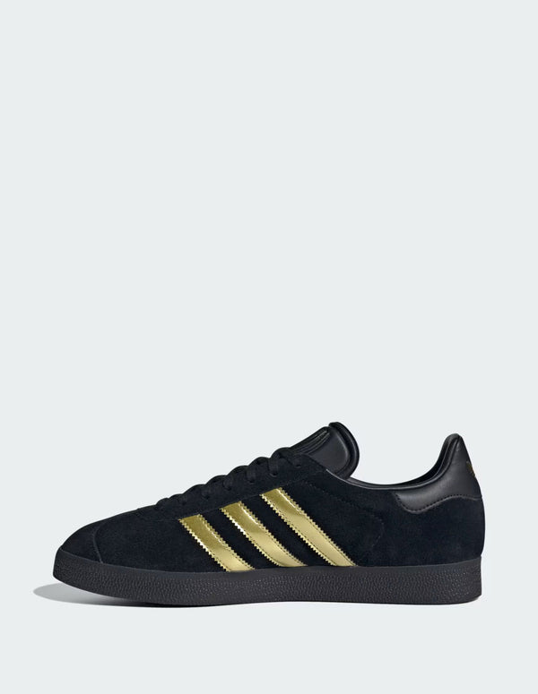 adidas Gazelle Bellinghan Negras y Doradas Unisex