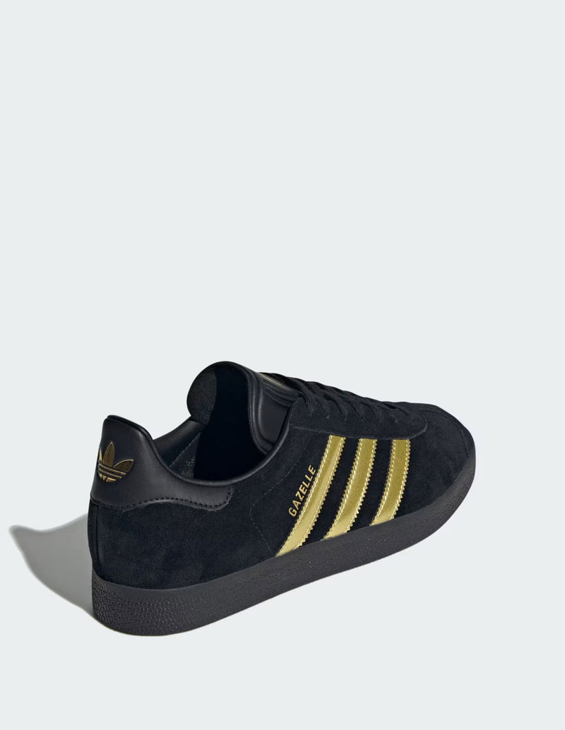 adidas Gazelle Bellinghan Negras y Doradas Unisex