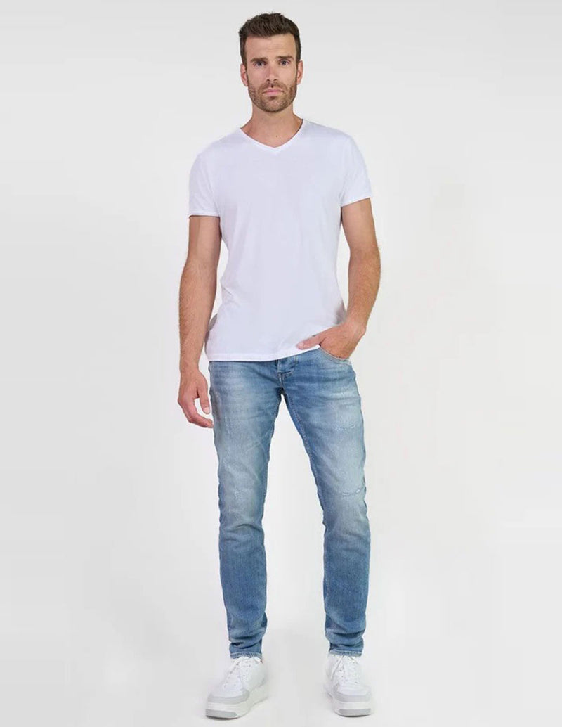 Pantalón Vaquero Le Temps des Cerises Sernine Azul Hombre