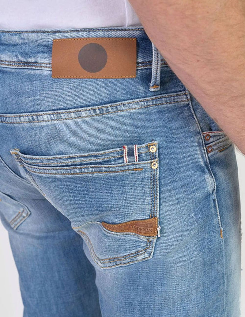 Pantalón Vaquero Le Temps des Cerises Sernine Azul Hombre