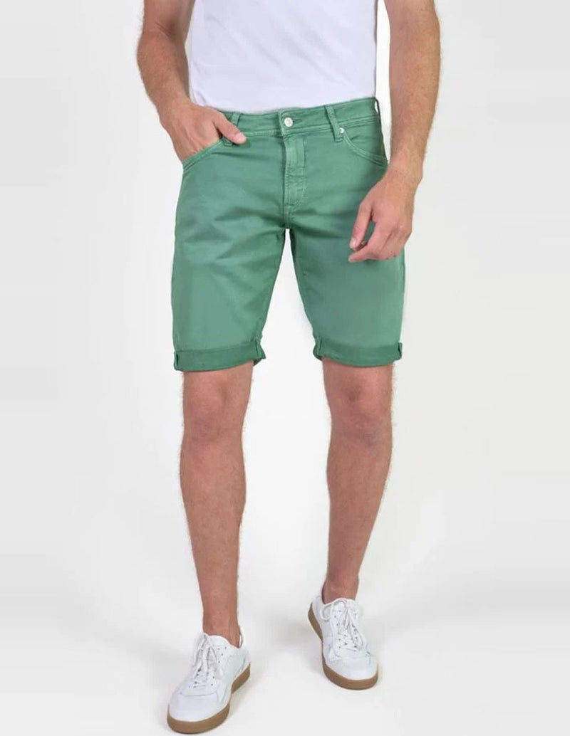Pantalón Corto Le Temps des Cerises Bodo Verde Hombre