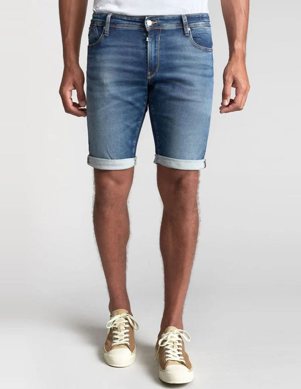 Pantalón Corto Le Temps des Cerises Vaquero Azul Hombre