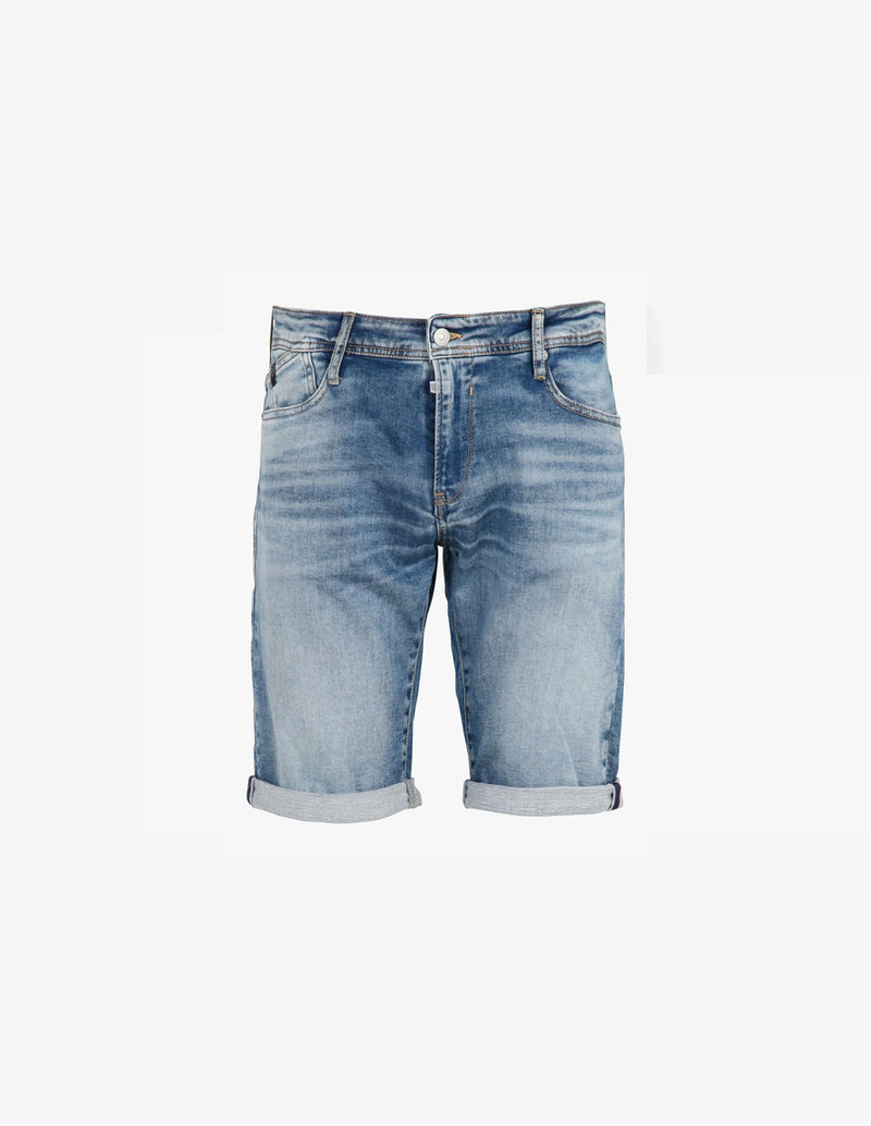 Pantalón Corto Le Temps des Cerises Vaquero Azul Hombre