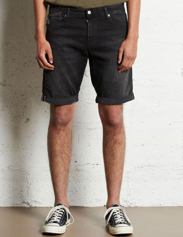 Pantalón Corto Le Temps des Cerises con Logo Negro Hombre