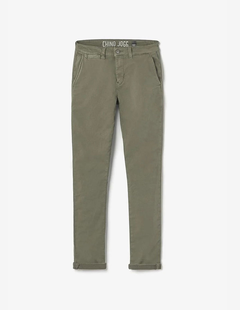 Pantalón Chino Le Temps des Cerises Kurt Verde Hombre