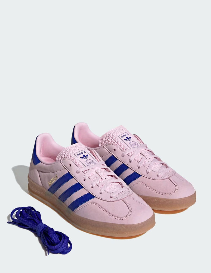 adidas Gazelle Indoor Rosas y Azules Mujer