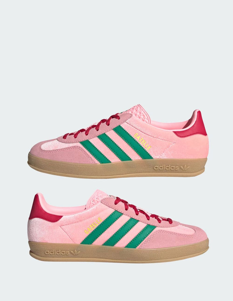 adidas Gazelle Indoor Rosas y Verdes Unisex