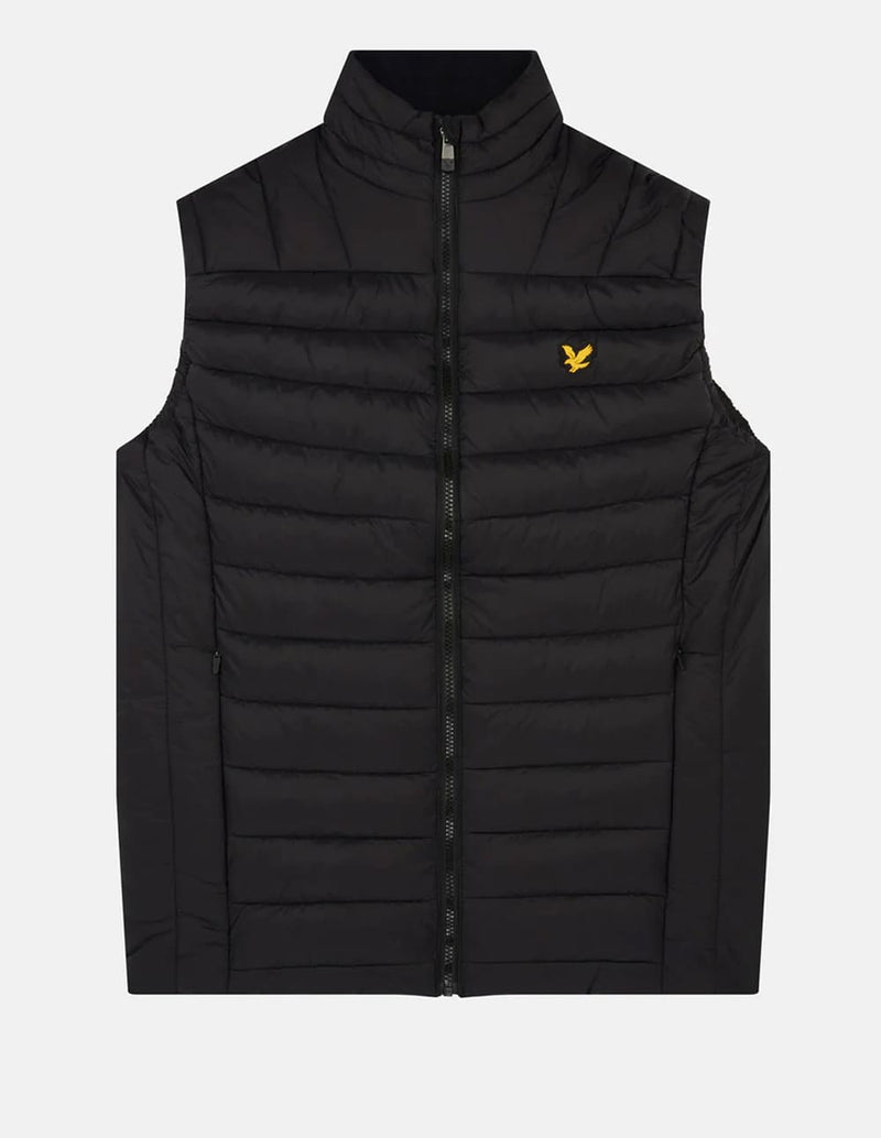 Chaleco Lyle & Scott con Logo Negro Hombre