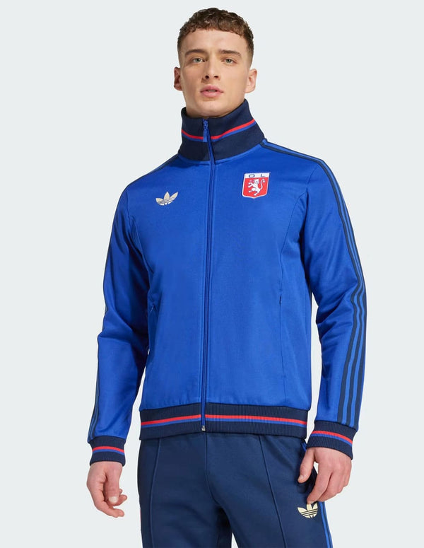 Chaqueta adidas Olympique de Lyon Anniversary Azul Hombre