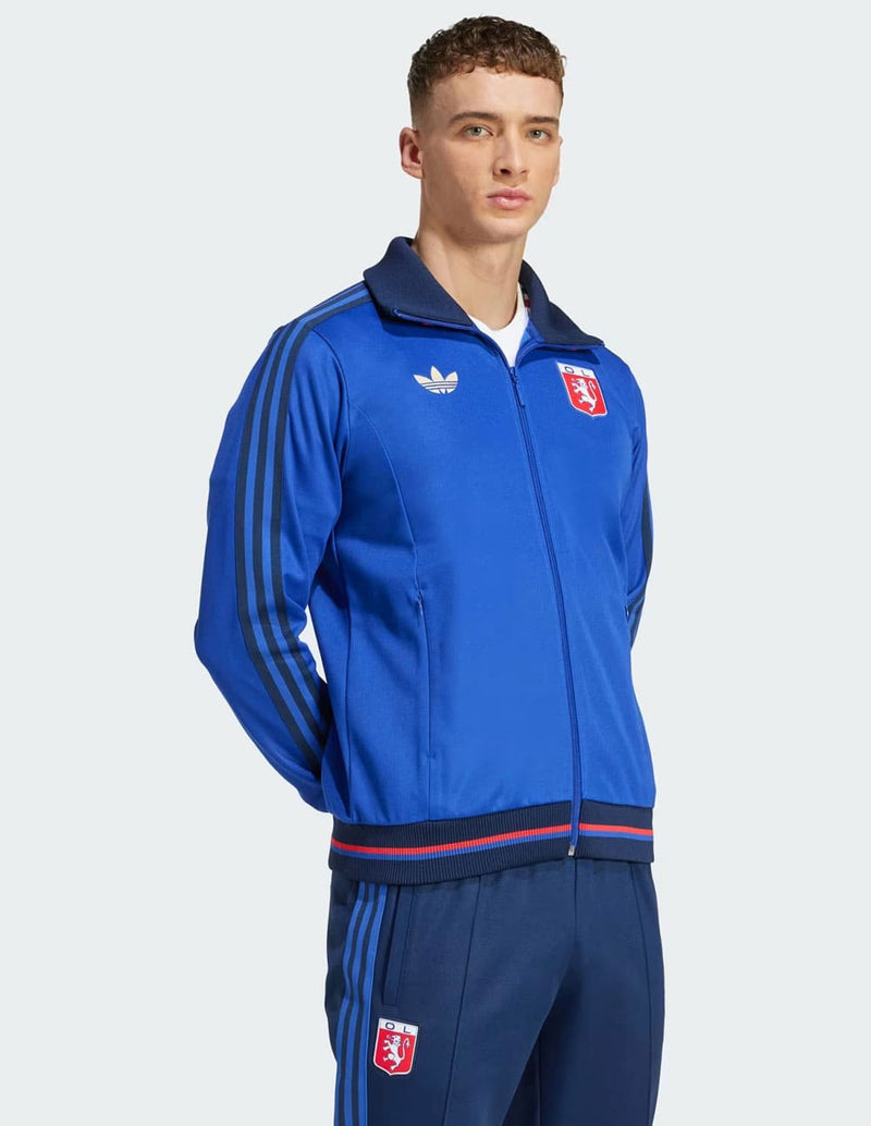 Chaqueta adidas Olympique de Lyon Anniversary Azul Hombre