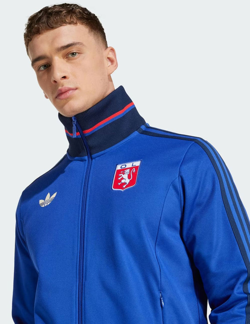 Chaqueta adidas Olympique de Lyon Anniversary Azul Hombre