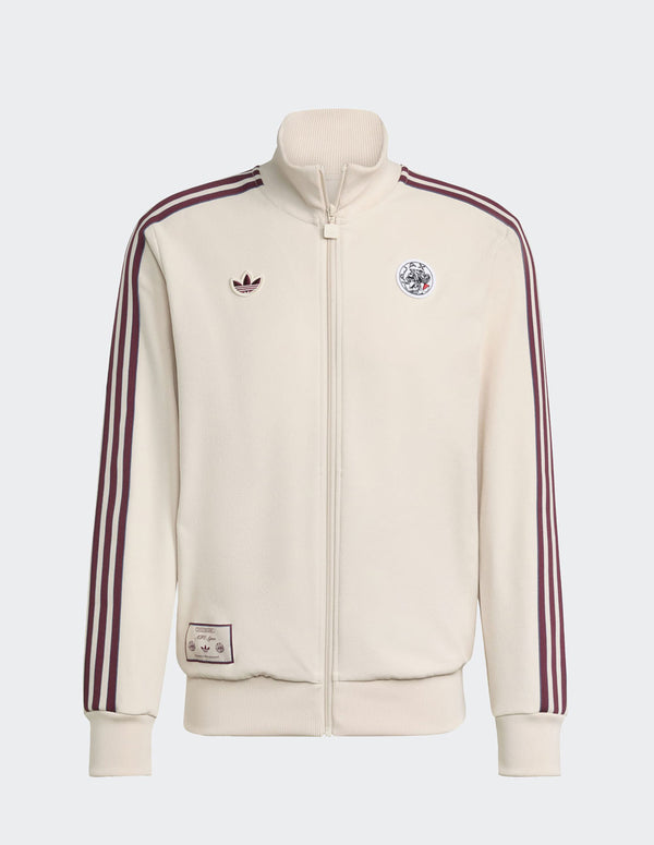 Sudadera adidas Ajax Amsterdam Terrace Icons Beige Hombre