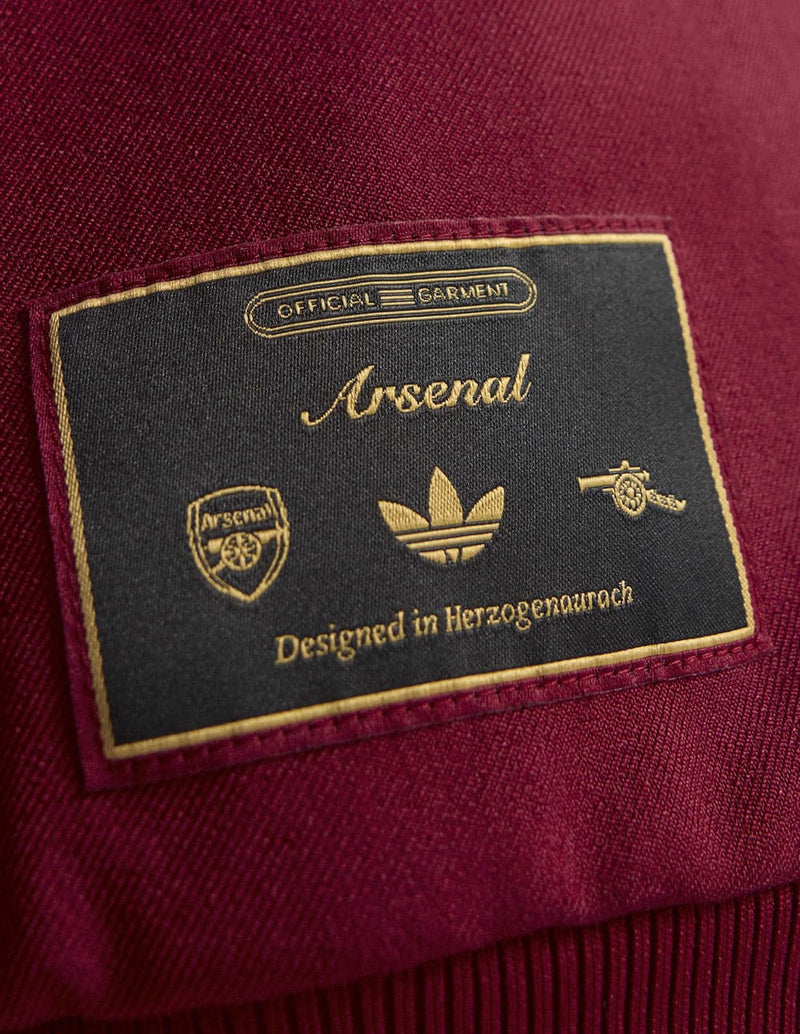 Chaqueta adidas Arsenal Terrace Icons Burdeos Hombre