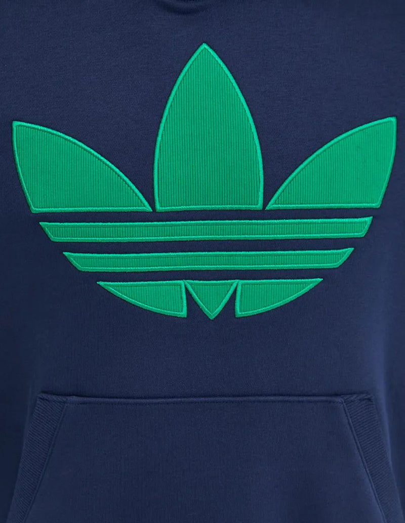 Sudadera con Capucha adidas con Logo Azul Hombre