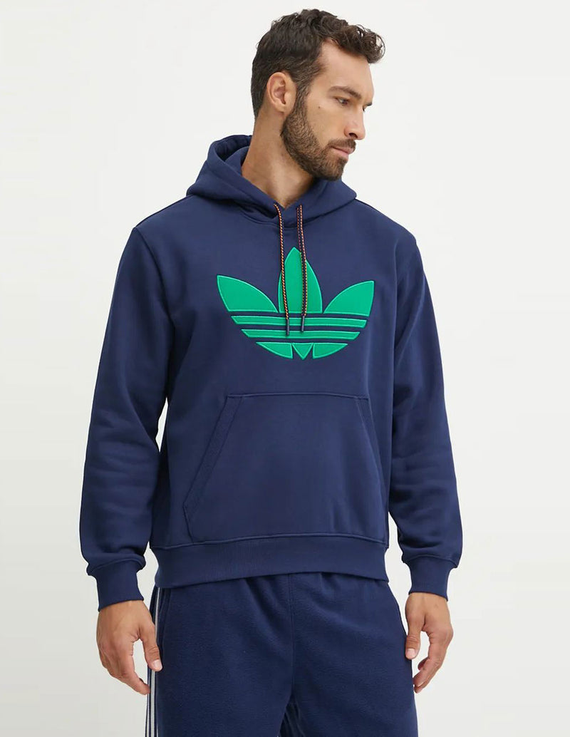 Sudadera con Capucha adidas con Logo Azul Hombre